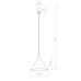 Подвесной светильник Nowodvorski 8001 Zenith M Black