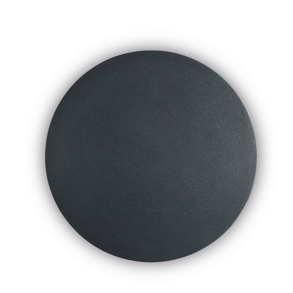 Светильник настенный IDEAL LUX COVER AP1 ROUND SMALL NERO