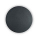 Светильник настенный IDEAL LUX COVER AP1 ROUND SMALL NERO