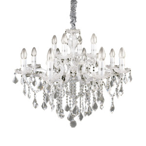 Хрустальная люстра IDEAL LUX Florian sp12