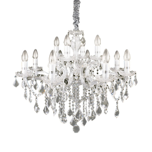Хрустальная люстра IDEAL LUX Florian sp12