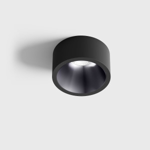 Врезной точечный светильник INVISIBLE MINI OUT, 6.3 Вт 2700K (чёрный - диамантово-чёрный)