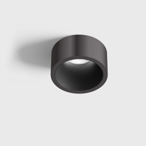 Врезной точечный светильник INVISIBLE MINI OUT, 6.3 Вт 2700K (титановый - чёрный)