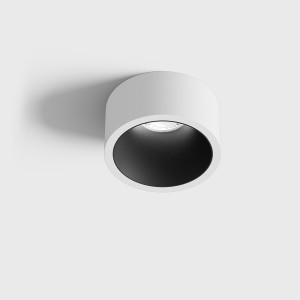 Врезной точечный светильник INVISIBLE MINI OUT, 6.3 Вт 2700K (белый - чёрный)