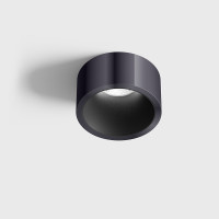 Врезной точечный светильник INVISIBLE MINI OUT, 6.3 Вт 4000K (диамантово-чёрный - чёрный)