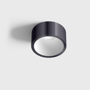 Врезной точечный светильник INVISIBLE MINI OUT, 6.3 Вт 4000K (диамантово-чёрный - белый)