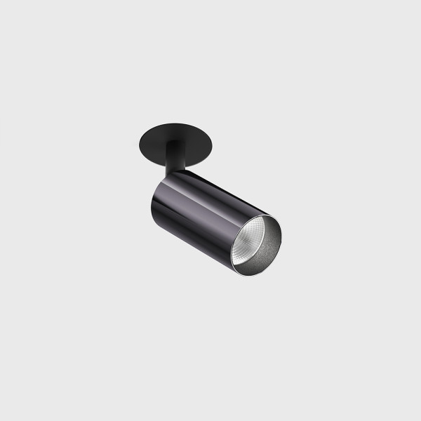 Врезной светильник NANO TUB S TRIMLESS 4.5W 3000K диамантово-чёрный
