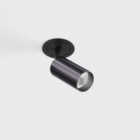 Врезной светильник NANO TUB S TRIM 4.5W 3000K диамантово-чёрный