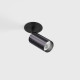 Врезной светильник NANO TUB S TRIM 4.5W 3000K диамантово-чёрный