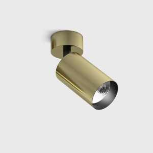 Накладной поворотный светильник TUB M SA 90 3000K (латунь)