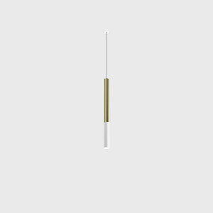 Подвесной светильник MATCH S P 450 NANO под шпаклёвку, 3000K (латунь)