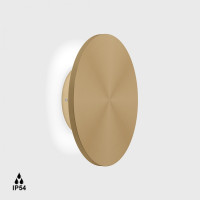 BUTTON RM, D230mm, sp 60mm, LED 14W, 3000K, светлое золото (10.0220.14.930.CG)