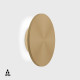 BUTTON RM, D230mm, sp 60mm, LED 14W, 3000K, светлое золото (10.0220.14.930.CG)