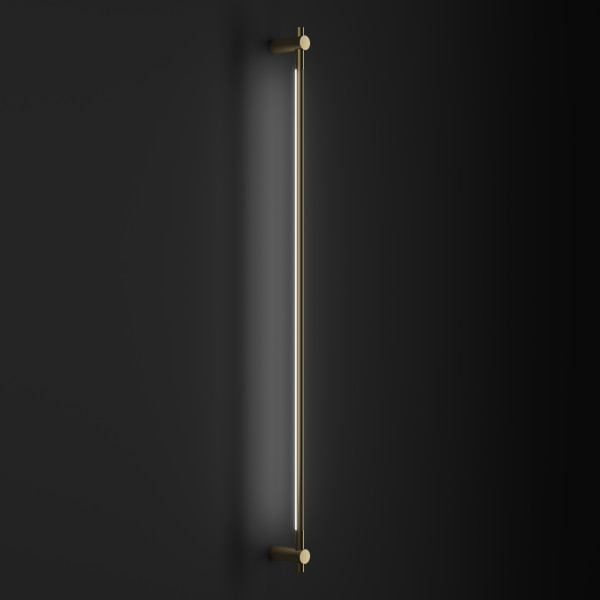 SLIMLINE, L1251mm, D18mm, sp84mm, LED 10W, 3000К, 48V, латунь (10.1812.10.930.BR)