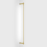 SLIMLINE, L1251mm, D18mm, sp84mm, LED 10W, 3000К, 48V, латунь (10.1812.10.930.BR)