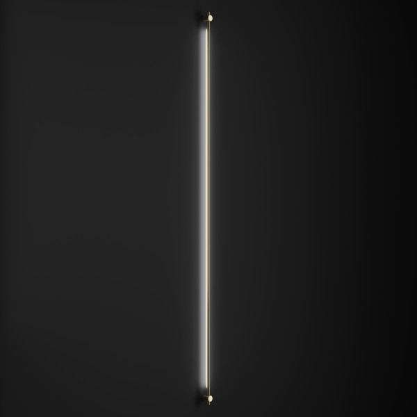 SLIMLINE, L1802mm, D18mm, sp84mm, LED 15W, 3000К, 48V, латунь (10.1818.15.930.BR)