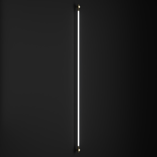 SLIMLINE, L1802mm, D18mm, sp84mm, LED 15W, 3000К, 48V, латунь (10.1818.15.930.BR)