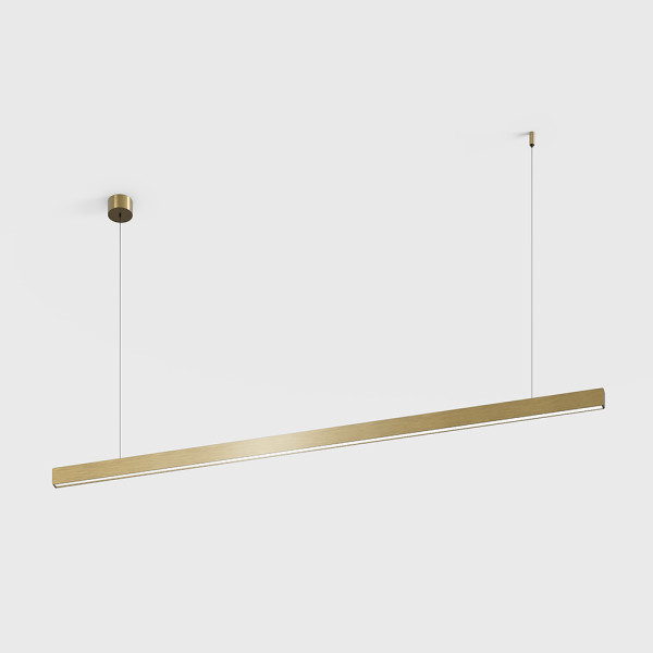 Подвесной светильник PRISMA LINE 25W 4000K латунь