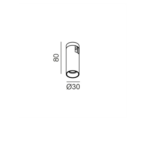 Трековый спот AIR_TRACK TUB S 3000K (чёрный)