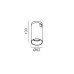 Трековый спот AIR_TRACK TUB M 3000K (чёрный)