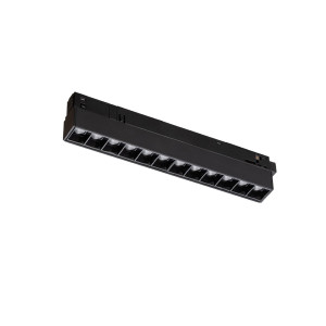 Магнитный трековый светильник LVM FOCUS 9W 4000K чёрный