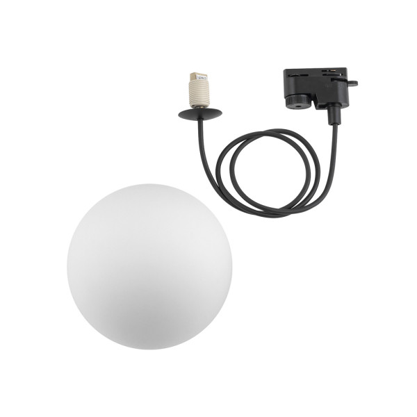 Трековий світильник PROFILE SNOWBALL 12W чорний підвіс 110 см