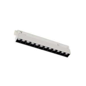 Магнитный трековый светильник LVM FOCUS 9W 3000K белый