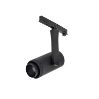 Магнитный трековый светильник NANO-LVM SPOT ZOOM 7W 3000K чёрный