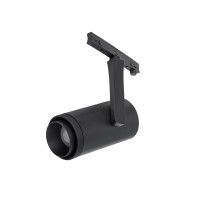 Магнитный трековый светильник NANO-LVM SPOT ZOOM 15W 3000K чёрный