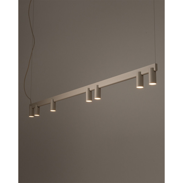 Люстра Nowodvorski FOURTY LINE LED VII бежева