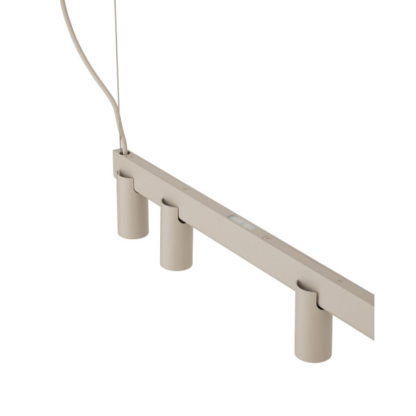 Люстра Nowodvorski FOURTY LINE LED VII бежева