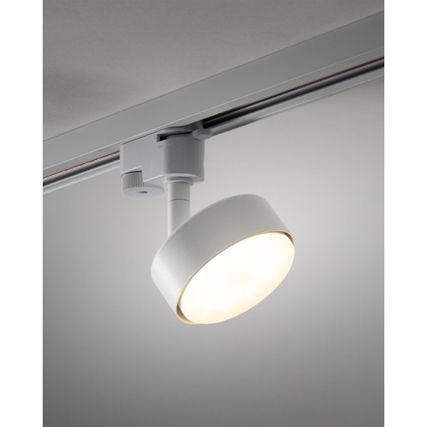 Трековый светильник PROFILE PUCK 12W белый