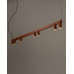 Люстра Nowodvorski FOURTY LINE LED VII терракотовая