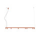 Люстра Nowodvorski FOURTY LINE LED VIII терракотовая