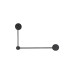 Бра Nowodvorski ORBIT II KINKIET 20/40 чёрный