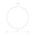 Светильник настенный Nowodvorski 10281 Ring Wood M LED 1x10W 3000K 150Lm IP20