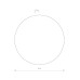 Світильник настінний Nowodvorski 10282 Ring Wood L LED 1x12W 3000K 640Lm IP20
