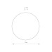 Светильник настенный Nowodvorski 7634 Ring LED 1x7W 3000K 235Lm IP20 Bl