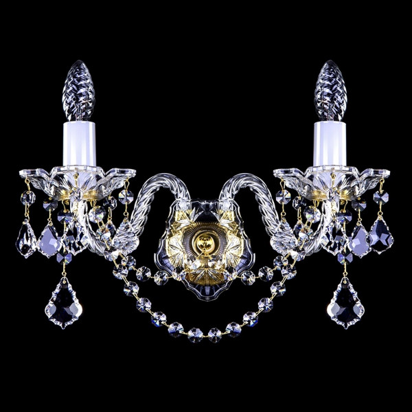 Бра ARTGLASS MADISON II. VA-PE NICKEL CE