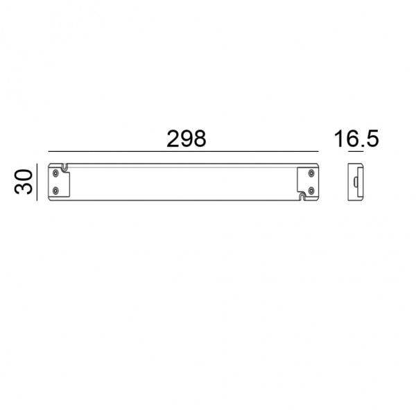 Блок живлення 48V 100W для трекової системи LTX