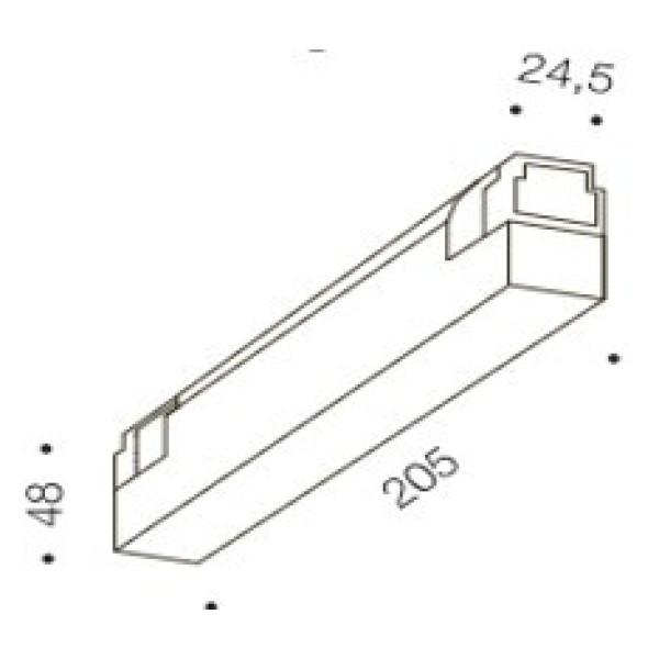 Блок живлення 100W IN_LINE POWER UNIT 100, белый (06.PSU.100.WH)
