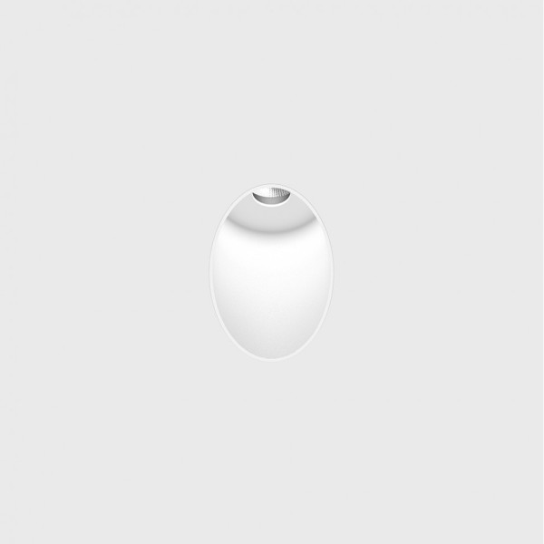 IN WALL O, L 37mm, H 53mm, sp 50mm, LED 3.3W 3000K, белый (01.3805.EL.930.WH)