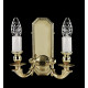 Бра ARTGLASS GRACIE II brass antiq