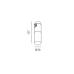 Трековый светильник AIR_TRACK TUB MAT 3000K (латунь)