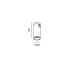 Трековый спот AIR_TRACK TUB S 3000K (латунь)