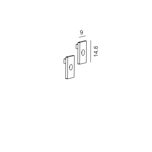 Заглушка торцева AIR_TRACK END CAP (чорний)