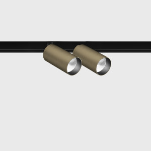 Трековий прожектор IN_LINE TUB S A 60 X2, 2700K (бронза)