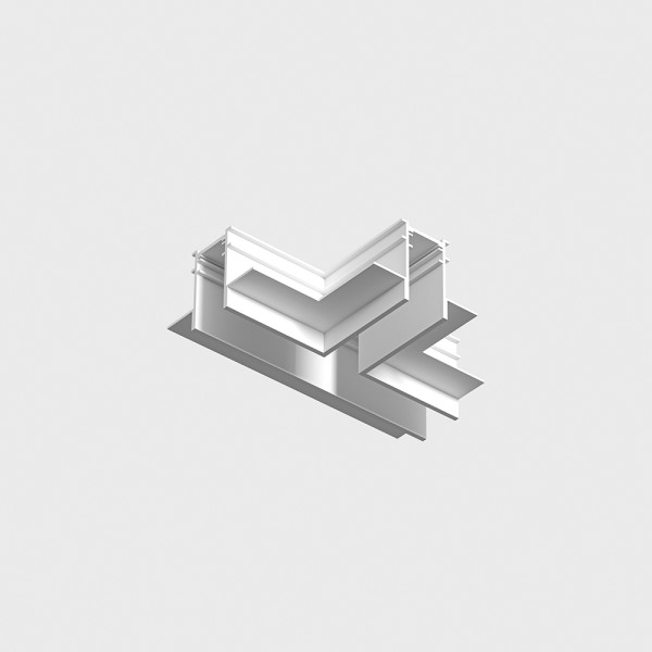 Соединитель встроенный стеля-стеля IN_LINE CORNER R T HR Белый