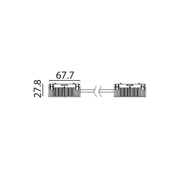 Гнучкий з’єднувач IN_RING FLEX, чорний