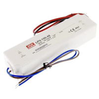 Блок живлення 100W, L190mm, W52mm, H37mm, (LPV-100-48)